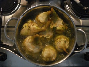 Cottura dei carciofi