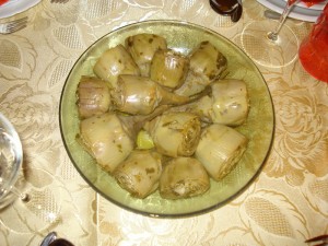 Carciofi alla romana