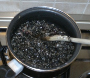 Risotto al nero di seppia