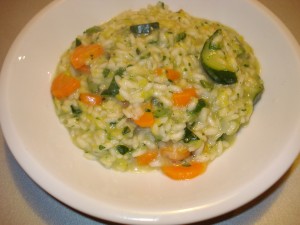 Risotto vegetariano