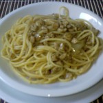 Spaghetti con sugo di agnello