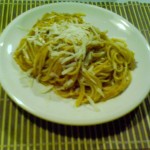 Spaghetti alla crema dell'orto