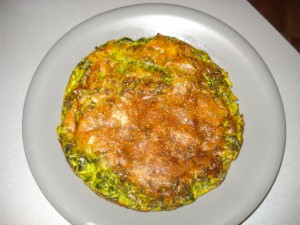 frittata di carciofi