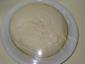 impasto per focaccia lievitato