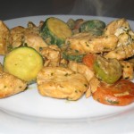 Pollo in fricassea