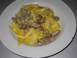 Maltagliati ai funghi porcini 