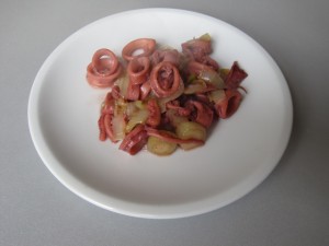 Tiepido di totani e cicoria