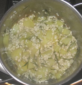  Risotto di patate al rosmarino