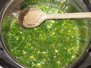 olio aglio e prezzemolo