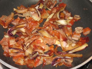 radicchio e speck