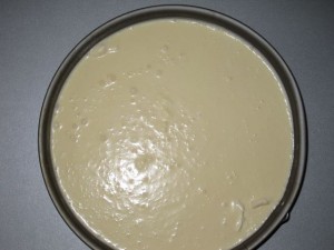 preparazione bavarese al cioccolato bianco