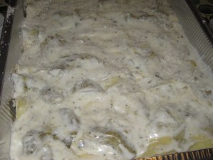 Lasagne ai carciofi