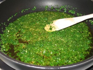 soffritto aglio e prezzemolo