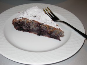 Torta di mirtilli