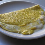 omelette alla mozzarella