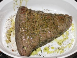 cottura dell'arrosto di manzo
