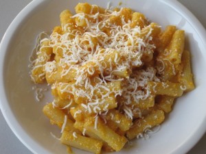 pasta alla crema di zucca