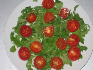 rucola e pomodorini Rucola e pomodorini