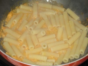 pasta alla crema di zucca