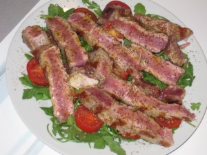 tagliata di manzo La tagliata di manzo