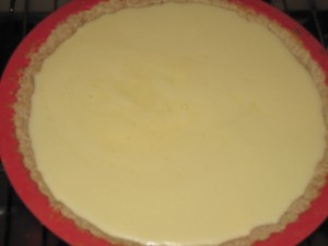 farcitura della crostata al cioccolato bianco