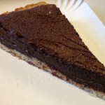 crostata al cioccolato fondente