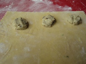 preparazione ravioli