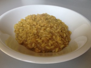 Risotto al curry