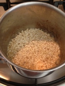 bagno il riso col brodo