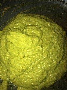 crema di zucchine e curcuma