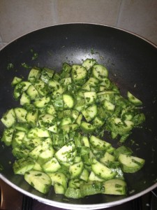 cottura delle zucchine