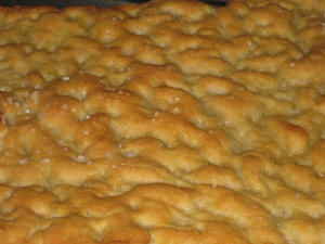 Focaccia all'olio