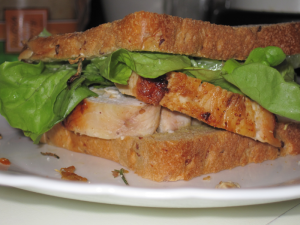 il mio sandwich al pollo