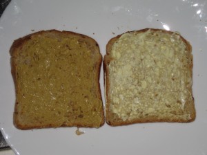 pane tostato con senape e maionese