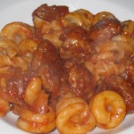 pasta al sugo di salsiccia