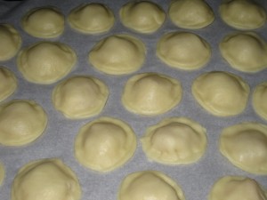 preparazione biscotti alla mela