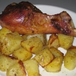 Coscio di tacchino arrosto