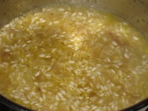 Cottura risotto