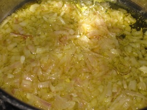soffritto di scalogno