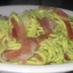 Spaghetti alla chitarra con culatello