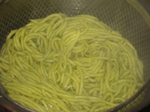 cottura spaghetti alla chitarra