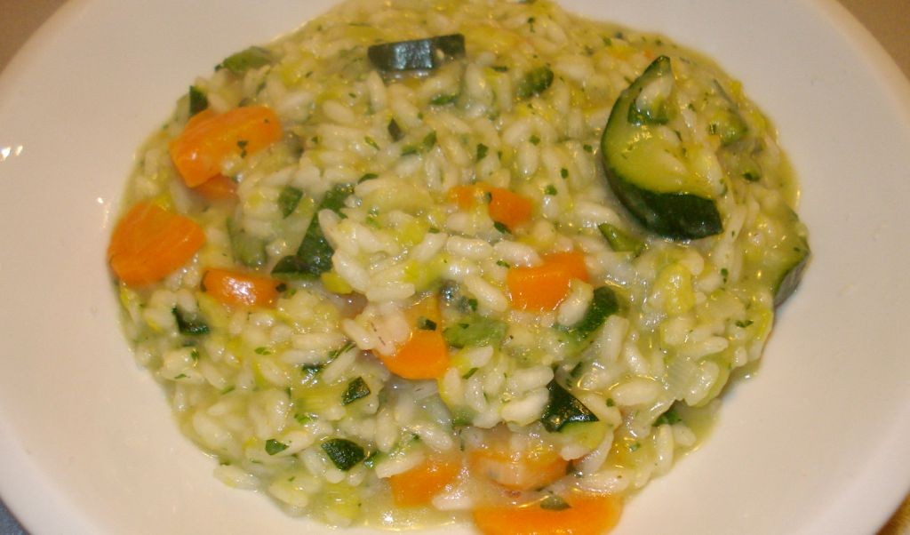 Risotto vegetariano